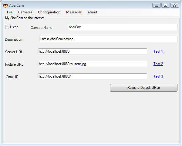 Web Configuration